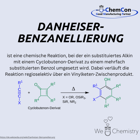 Schematic representation of the Danheiser benzanellation 