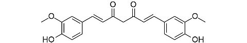 Strukturformel Curcumin