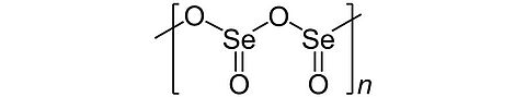 Strukturformel Selendioxid