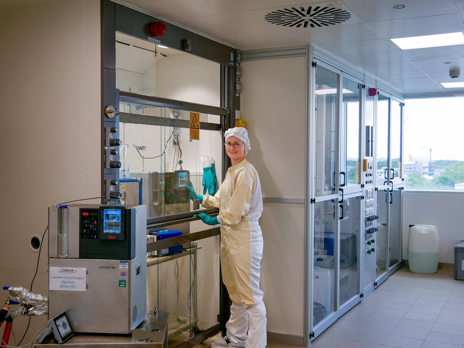 New ChemCon cleanroom.